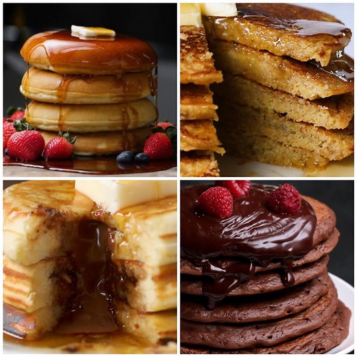 Definitely saving these pancake recipes for later 😍🥞 | Tasty