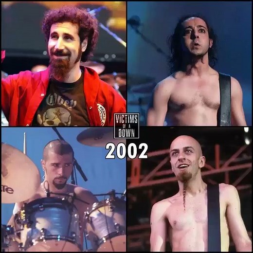 System of a Down - 23 years of music (year by year)
