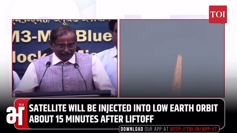 ISRO launches heaviest-ever satellite BlueBird Block-2 onboard LVM3 rocket