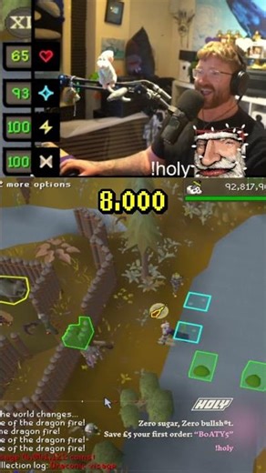 After 8000 kills, B0aty got finally his Draconic visage