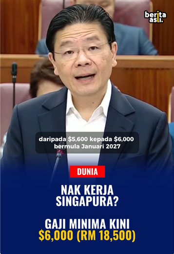 Kenaikan Gaji Minimum Untuk Pekerja Asing di Singapura
