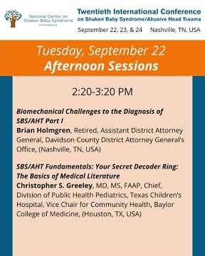 Sneak Peek at the Legal Track for the International Conference on SBS/AHT—Part I