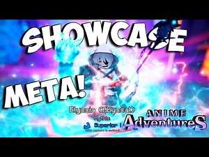 Elyssia Showcase In Anime Adventures Update 20!