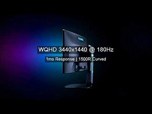 🎮 Alienware 34" Curved Gaming Monitor Deal – 180Hz WQHD Ultrawide!