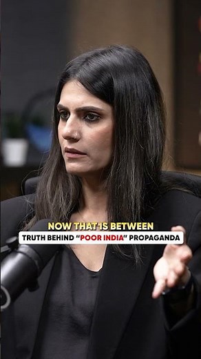 Why Western Media Portrays India as Poor | Runjhun Sharma | Raj Shamani #shorts