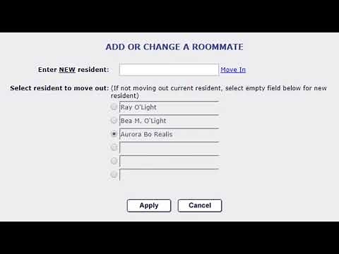 TAA Click & Lease - Roommate Amendment