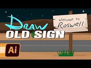 How to Create an Old Wood Sign in [Illustrator]