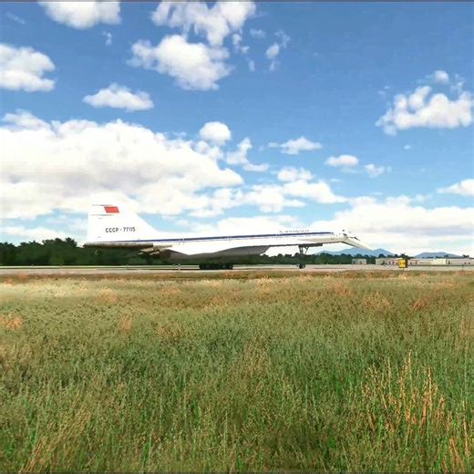 Beautiful Tu-144 Flight Takeoff From The Airport Runway Flying SIM Video #MadeInUSA #airplanelovers #msfs2020 #flightsimulator #Takeoff | Survival Gaming King