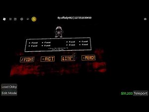 Roblox: Obby Creator | Idutshane: Sans Fight [WIP] Preview 1?