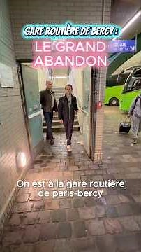 IN THE HELL OF THE PARIS BERCY BUS STATION