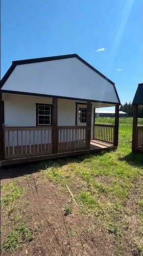 16x40 Lofted Barn Cabin KGH Buildings Cabins, Shed, Garages