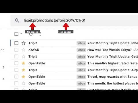 Clean Out your Gmail Account: 3 FAST and EASY Steps!