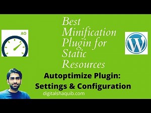 Best Plugin to Minify CSS, HTML and JavaScript (Static Resources)- Autoptimize Plugin-Settings