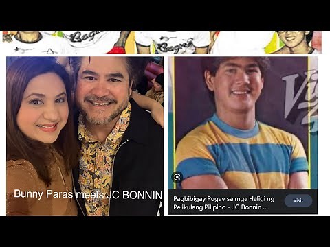 JC BONNIN -heartthrob during Bagets days nung 80’s at Ninja Kids / Kamagong. Bunny na starstruck🤩