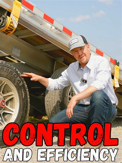 Gooseneck Aluminum Tilt Trailer with Air Ride Suspension