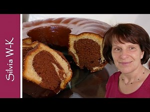 Marmorkuchen / klassischer Marmorkuchen / jeder kann diesen Kuchen auf Anhieb