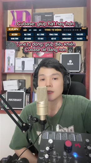 Cài phần mềm Autotune, Cubase, Studio One và Tune tự động giá bình dân 600 #TetGiuLua #kapustudio #xuhuongtiktok #xuhuong #miclivestream