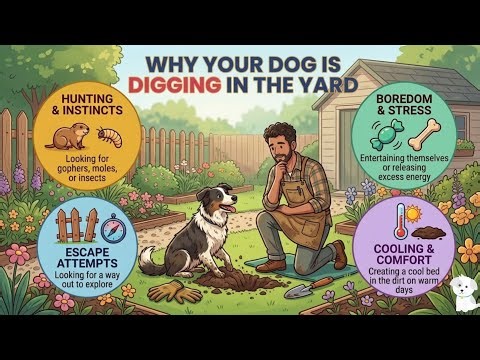 Why your Dog is Digging in the Yard