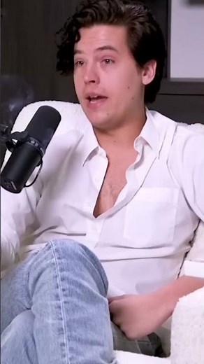 Cole Sprouse While Smoking Cigarette #colesprouse #shorts #podcast