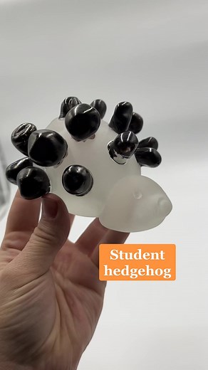 Sandblasting a Hedgehog - Glass Blowing Process