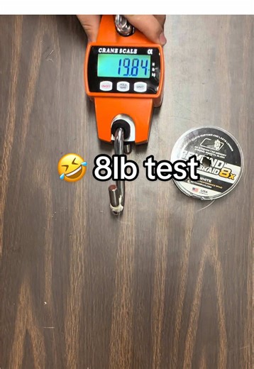 Testing Beyond Braid 8x 8lb Fishing Line