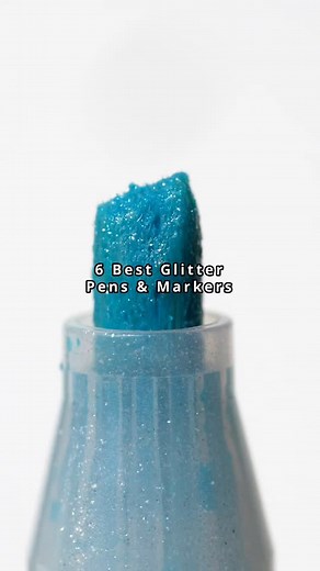 bungu on Instagram: "These are 6 of the best glitter pens and markers you can find. From vivid brush tips to shimmering highlighters, they’re perfect for art, journaling, and customization."