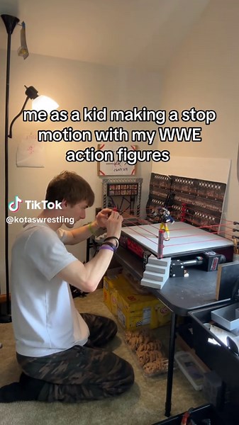 Creating Stop Motion with WWE Action Figures