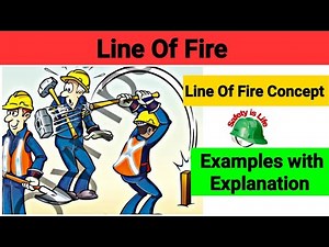 Line Of Fire in Hindi | What is Line of Fire | Examples with explanation | Safety is Life |