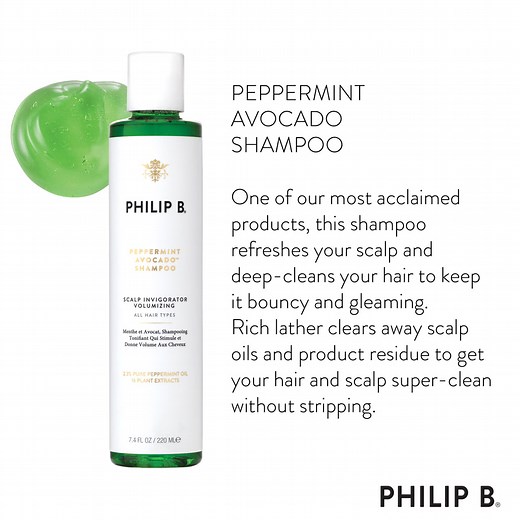 Peppermint Avocado Shampoo