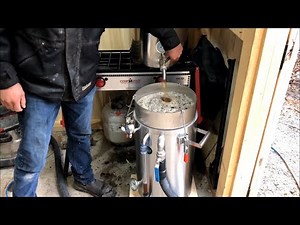Making Maple Syrup - Filtering and Bottling
