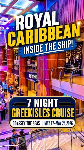 Inside Odyssey of the Seas! 🚢 7-Night Greek Isles Cruise