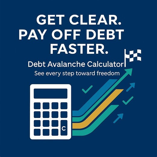 Debt Avalanche Calculator | Google Sheets Template | Payoff Tracker | Editable Spreadsheet - Etsy