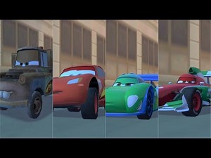 Cars 2 HD Gameplay with Lightning McQueen, Mater, Carla Veloso, Francesco Bernoulli in Hyde Park