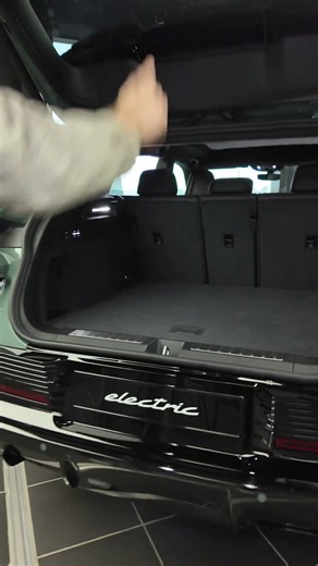 Cayenne EV debuts with electrified rear seat controls