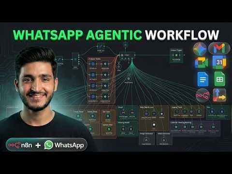 Build a Personal WhastApp Agentic Workflow by n8n | Official WhatsApp API