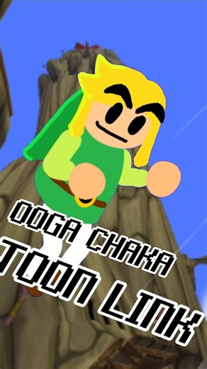 Ooga Chaka Toon Link!! #zelda #toonlink #dancingbaby #oogachaka #gaming #nintendo #shorts #comedy