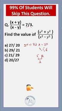 Simplification Trick in Telugu | Quantitative Aptitude #mathstricks #aptitudetrick #simplification