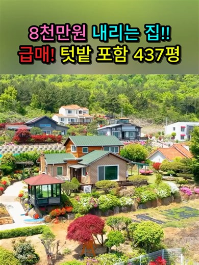 반드시 팔아야 합니다 8천만원 인하 전원주택 매매 급매물 농취증 필요없는 226평의 넓은 텃밭 탁트인 전망 잘 가꿔진 정원 있는 친환경주택 #주택 #부동산 #강화도전원주택 #강화도농가주택