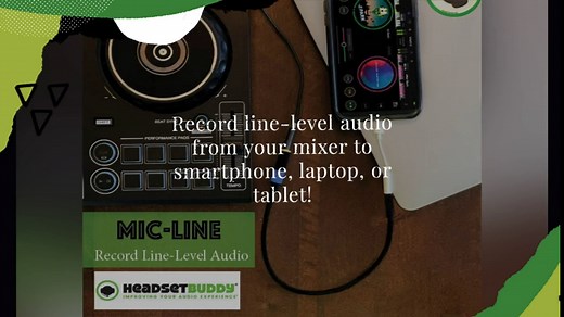 Headset Buddy Female RJ9 Headset Jack to Male 3.5mm Stereo Plug Telephone Adapter Cable for iPhone Smartphone Devices (RJ9-PH35)