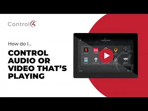 How Do I Control Audio and Video