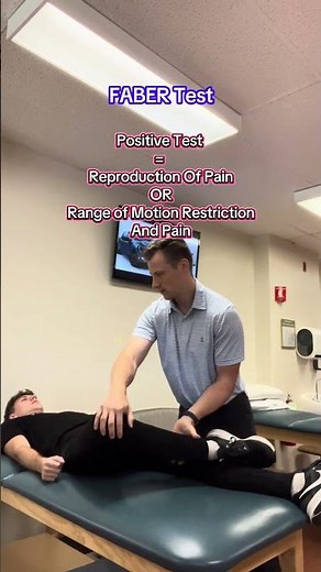 This is everything you need to know about the FABER test #physicaltherapy #pt #hippain #backpain #pt