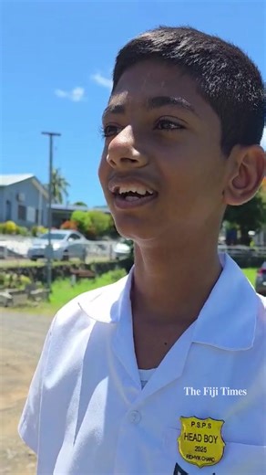 #FijiTimesNews Year 8 student Ridhvik Chand of Penang Sangam Primary in Rakiraki has achieved Fiji’s highest provisional mark in Year 8 examination with 491/500. He credits consistent study and early revision for his success and encourages other students to stay disciplined. Read his full story in The Fiji Times tomorrow. #Fiji #FijiNews 🎥 ANISH CHAND | The Fiji Times