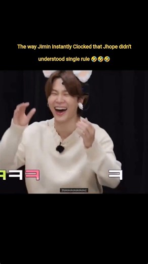 The way Jimin Instantly Clocked that Jhope didn't understood single rule 🤣🤣🤣 #bts #kpop #fyp #shorts