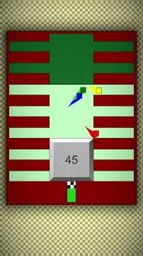 Square Race🟥🟦🟩🟨 #squarerace #squareracegame #satisfying