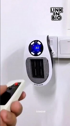 Portable Room Heater Review | Mini Portable Heater for Home & Room Heating 🔥#shorts #winter #gadgets