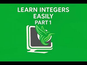 Integers - Part 1 | Math Basics for Beginners