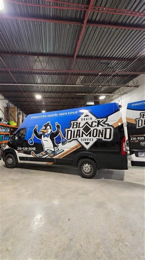 If you’re just slapping a logo on your van, you’re missing the whole point. Working with Black Diamond Drain Services (based in Ohio!) was a chance to do what we love most, help great businesses look as good as the work they deliver every day. 📍Yes, we’re based in Canada. And no, that doesn’t stop us from helping U.S. businesses crush it with design that actually works. Thank you to @blackdiamonddrain for choosing us as your branding partner.🤝 #TradeBusinessBranding #VehicleWrapDesign #Service