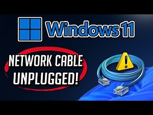 FIX Network Cable Unplugged Error In Windows 11