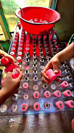 Manufacturing Colored Paraffin Wax Rings