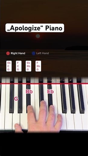 „Apologize“ - Mini Piano Tutorial